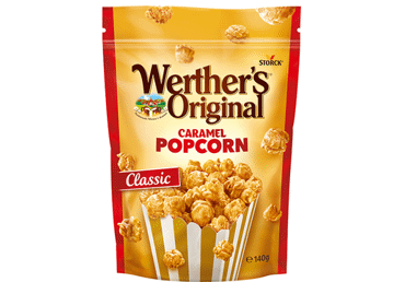 Karamell Popkorn WERTHER'S Classic 140g