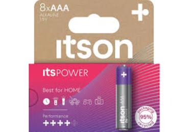 Patarei ITSON itsPOWER AAA LR03IPO,8tk