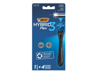 Vahet.terad.raseerija BIC Hybrid 3 1+4tk