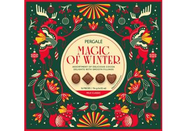 Assortii piima šok. Winter PERGALE 114g