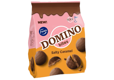 Kakaoküpsised soolakar.Domino FAZER 185g