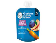Püree õun.ploom.porg.GERBER 80g 6k