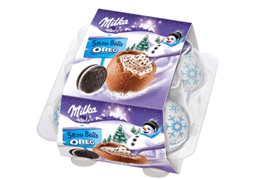 Šok.kommid SNOWBALL MILKA OREO 112g