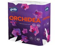 WC paber GRITE Orchidea 3kih 40rl