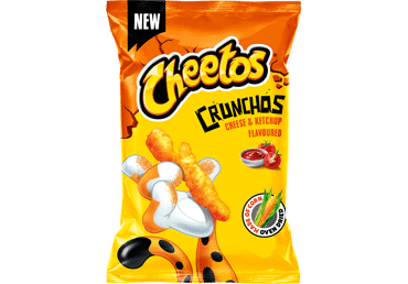Maisisnäkk juustu/ketšupiga CHEETOS 165g