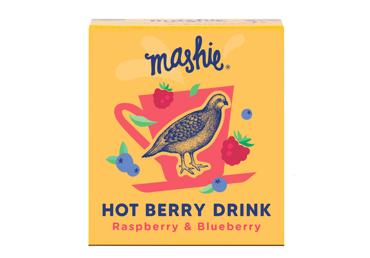 Marjapüree MASHIE vaarika-must. 4x45g - 1