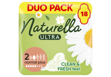 Hügieenisidemed NATURELLA Ultra S2 18tk