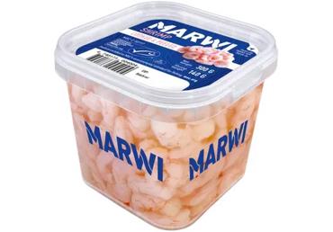 Kooritud krevetid soolveesMARWI 300g