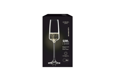 Šampanjapokaalid AURORA Moments250ml 4tk - 1