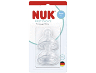 Pudelilutt NUK First Choice M 3k+, 2tk