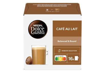 Kohvikapslid NESCAFE Dolce Gusto Café Au Lait 16x10g

