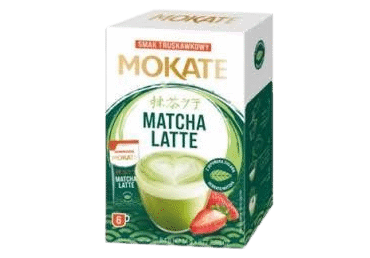 Matcha Latte MOKATE Maasika 6x14g