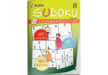 Ristsõna Kuma Sudoku (eesti keel)