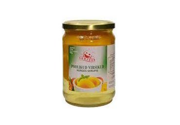 Pool.virsikud siirupis SUNFOOD 550g - 2