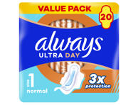 Hügieenisidemed ALWAYS Ultra S1 20tk