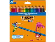 Värvipliiatsid BIC, 24värvi