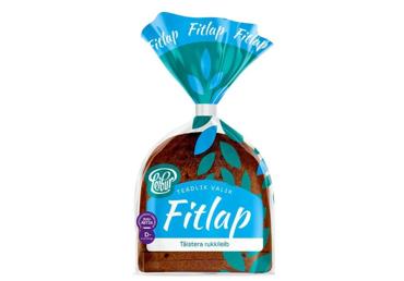 Täisterarukkileib Fitlap LEIBUR, 390g
