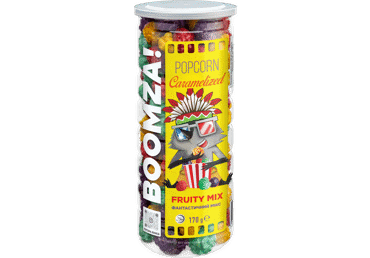 Karamel.popkorn Fruity Mix BOOMZA 170g