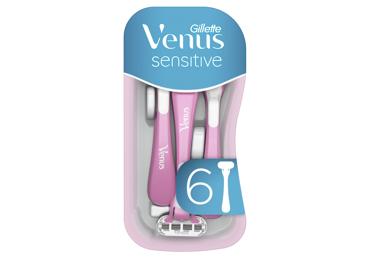Raseerijad VENUS Sensitive 6tk