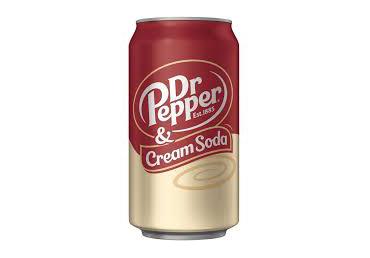 Karastusjook DR. PEPPER cream soda 355ml