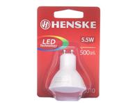 LED lamp HENSKE, GU10,5,5W,500lm