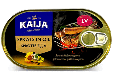 Sprotid õlis KAIJA, 190g