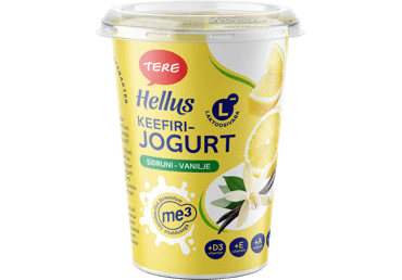 Keefirijogurt Hellus sidruni TERE 380g