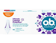 Tampoonid O.B.Extra Protect Super 16tk