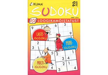 Ristsõna Kuma Sudoku (eesti keel)