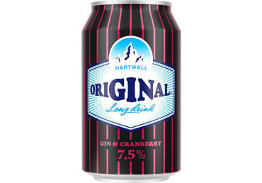 M.alk.jook HARTWALL cranberry 7.5% 330ml