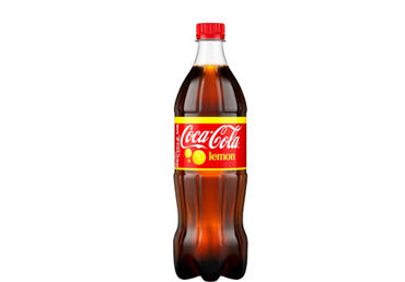 Soft drink COCA COLA lemon 850ml