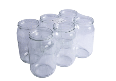 Klaaspurkide komplekt 540ml 6tk