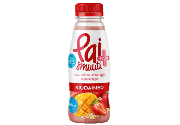 Maasika-mango smuuti kaeraga PAI 250ml