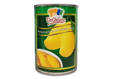 Mangoviilud siirupis DECHOICE 425g