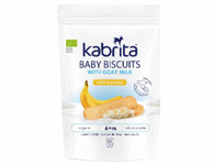 Lasteküpsised banaani.KABRITA 115g 6k