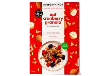 Granola jõhvika g/v THE BEGINNINGS200g