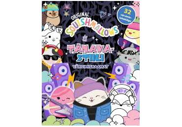 Raamat Squishmallows.Värvimisraamat