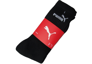 Spordisokid PUMA 43-46 pik.must 3p