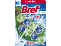WC-värsk.BREF Power Aktiv Pine,2x50g