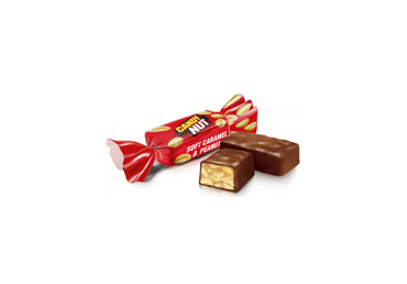Kompvekid maapähkl.Candy nut ROSHEN kg - 1