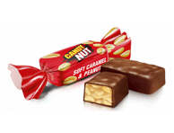 Kompvekid maapähkl.Candy nut ROSHEN kg
