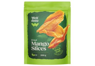 Kuivatatud mango viilud WELL DONE 200g
