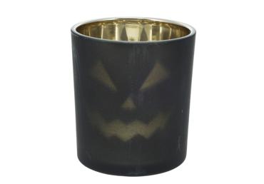 Halloweeni teeküünlajalg 6.5x5.5cm, must