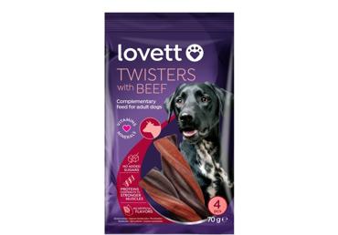 Palmikud veisel. koertele LOVETT, 70g