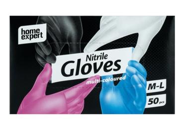 Nitriilkindad HOME EXPERT 50tk,M-L