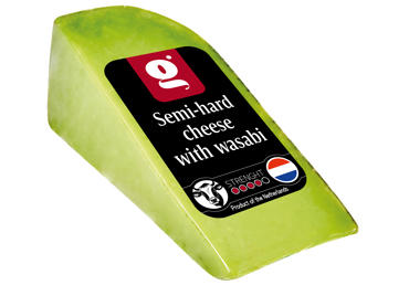Poolkõva juust wasabi GOURMET CHEESE kg