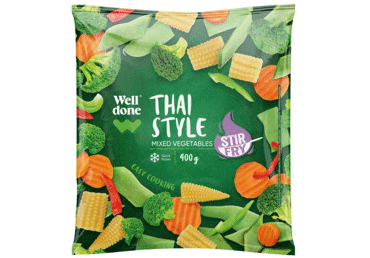 Külm.köögiviljad. Tai stiilis, 400g