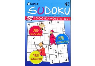 Ristsõna Kuma Sudoku (eesti keel)
