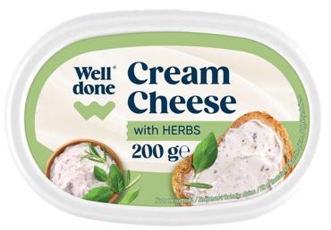 Toorjuust WELL DONE ürtidega, 200g