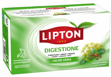Taimetee aloe LIPTON digest 17x1.9g